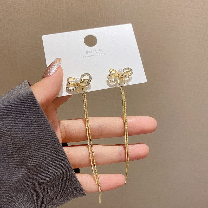 Women's Bow Simple Long One Style For Rings