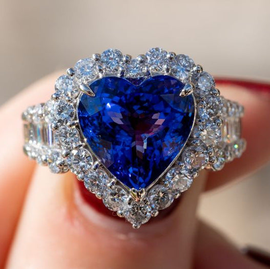 Women's Copper Fashion Shiny Zircon Marriage Engagement Rings