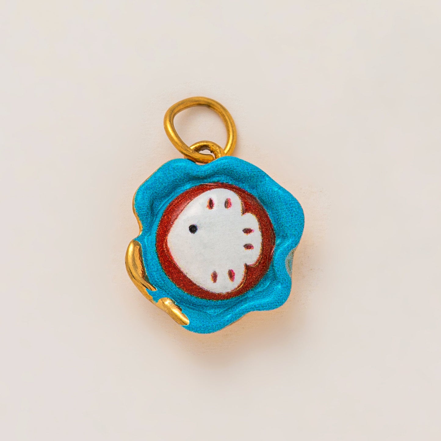 Women's Stainless Steel Bird Flower Parts Vacuum Plating Gold Pendants