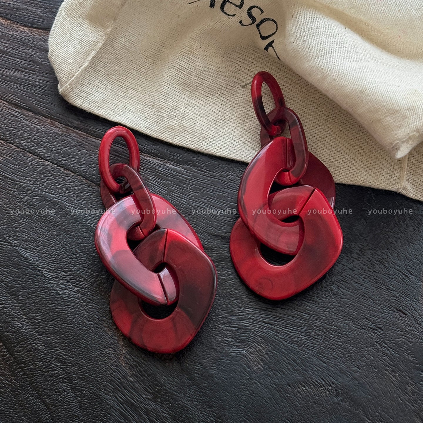 Women's Print Lovely Geometric Trendy Personality Light Luxury Earrings