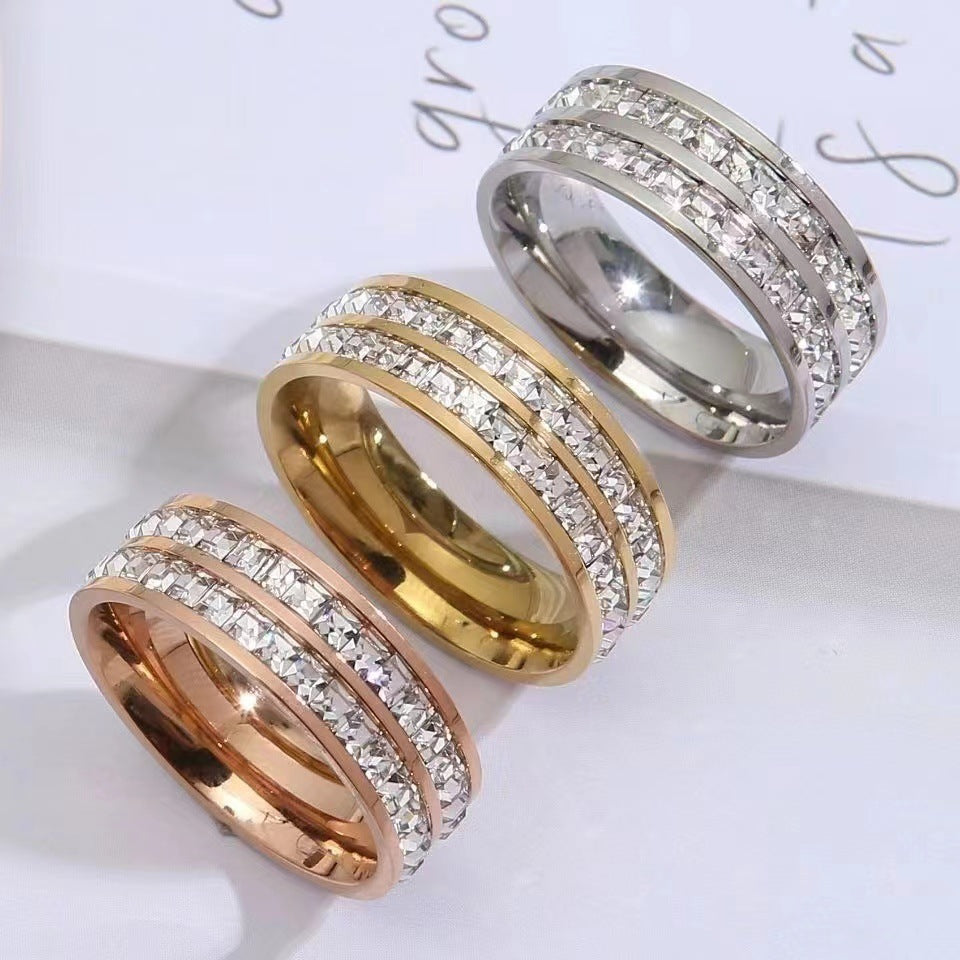 Female High-grade Sense Affordable Luxury Fashion Rings