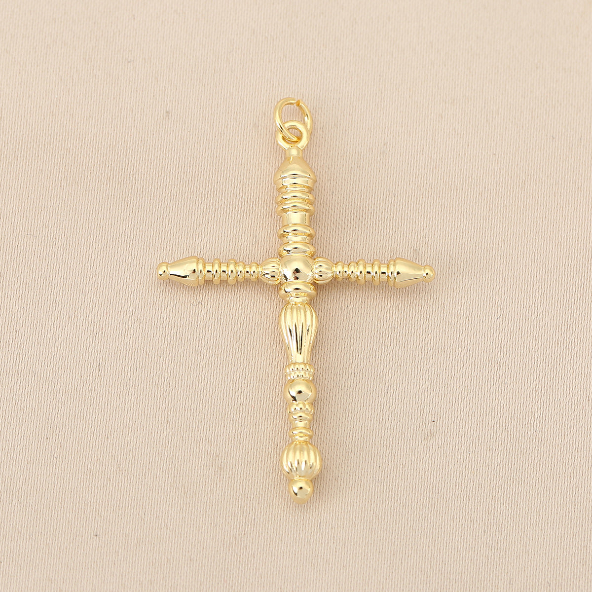 Cool Attractive Zircon Color Retaining Cross Jewelry Accessories