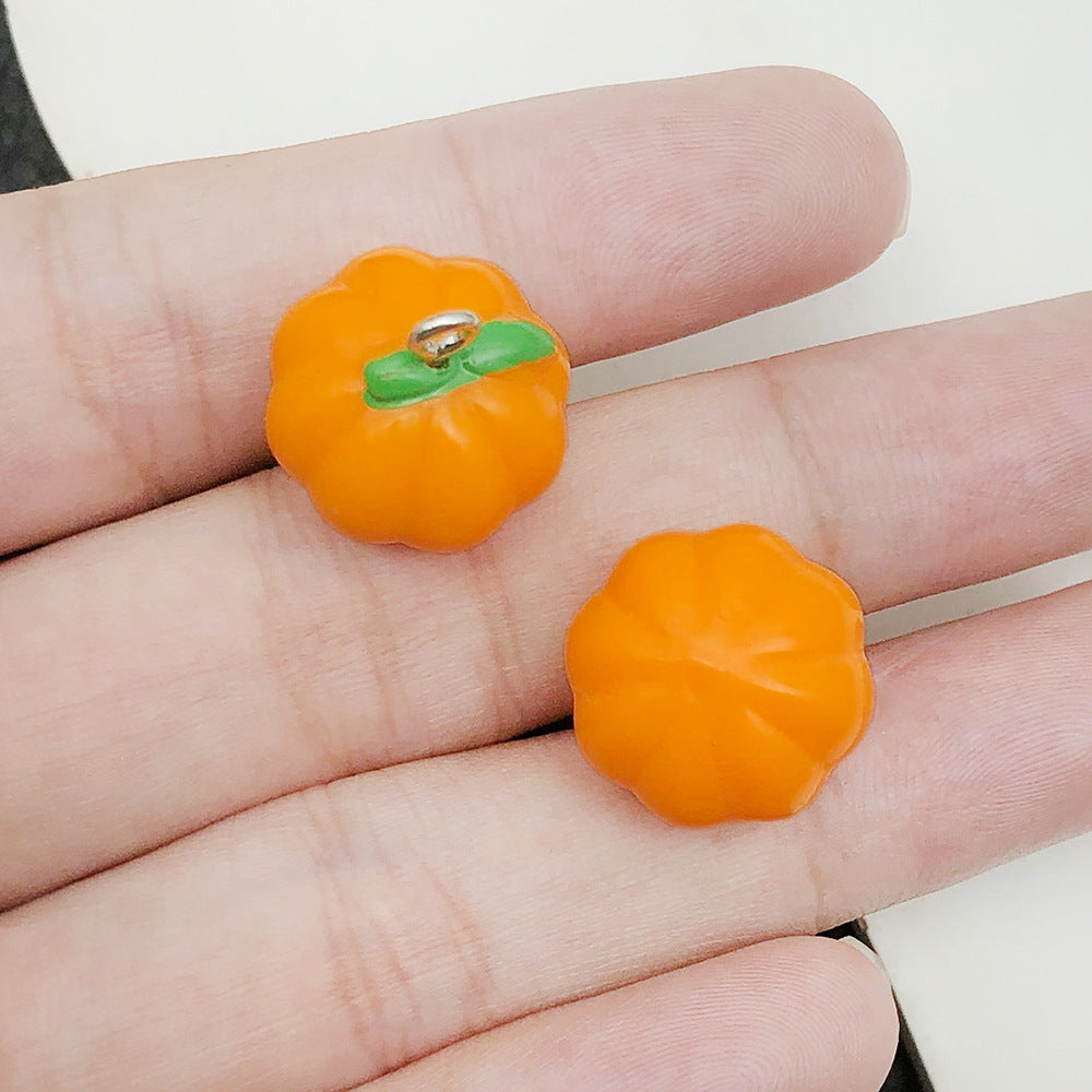 Fruit Apple Banana Orange Strawberry Resin Pendants