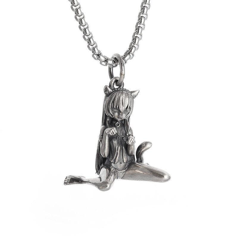 Women's & Men's Niche Angel Vintage Fashion Beauty Sweaters Necklaces