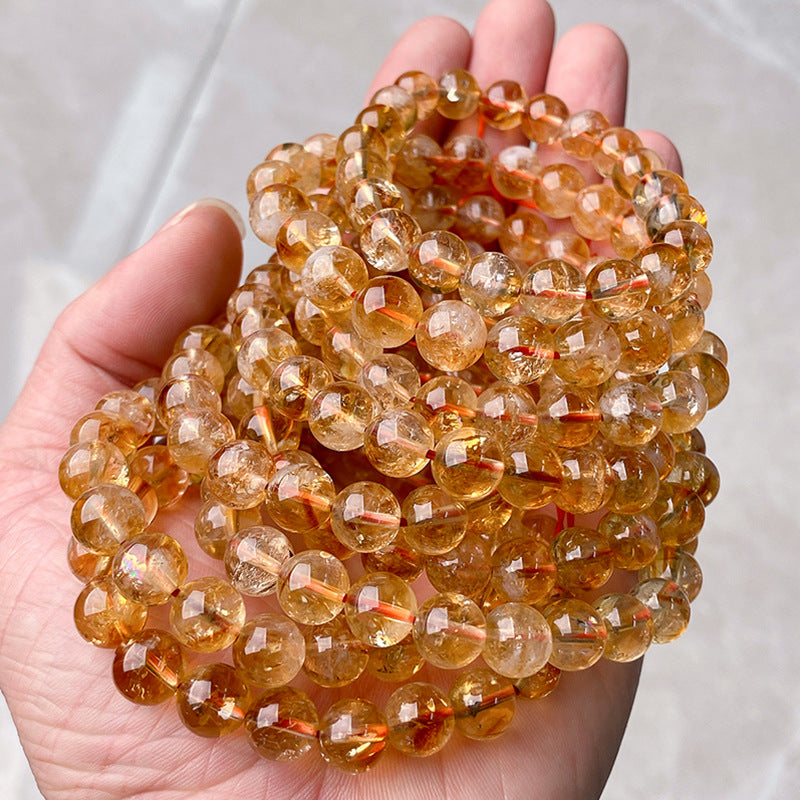 Jewelry Natural Citrine Honey Golden Yellow Bracelets