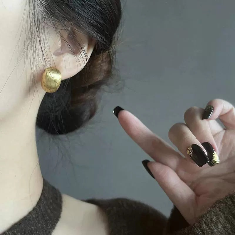 Female Light Luxury High Sense Fashionable Versatile Simple Earrings