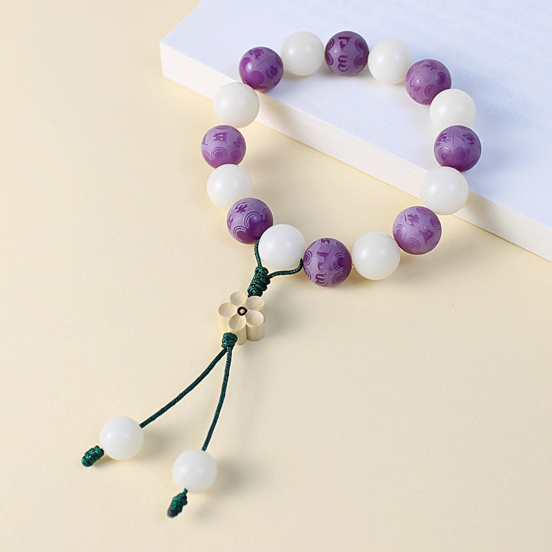 Bodhi Candy Color Single Circle Pliable Temperament High Throw Three Bracelets