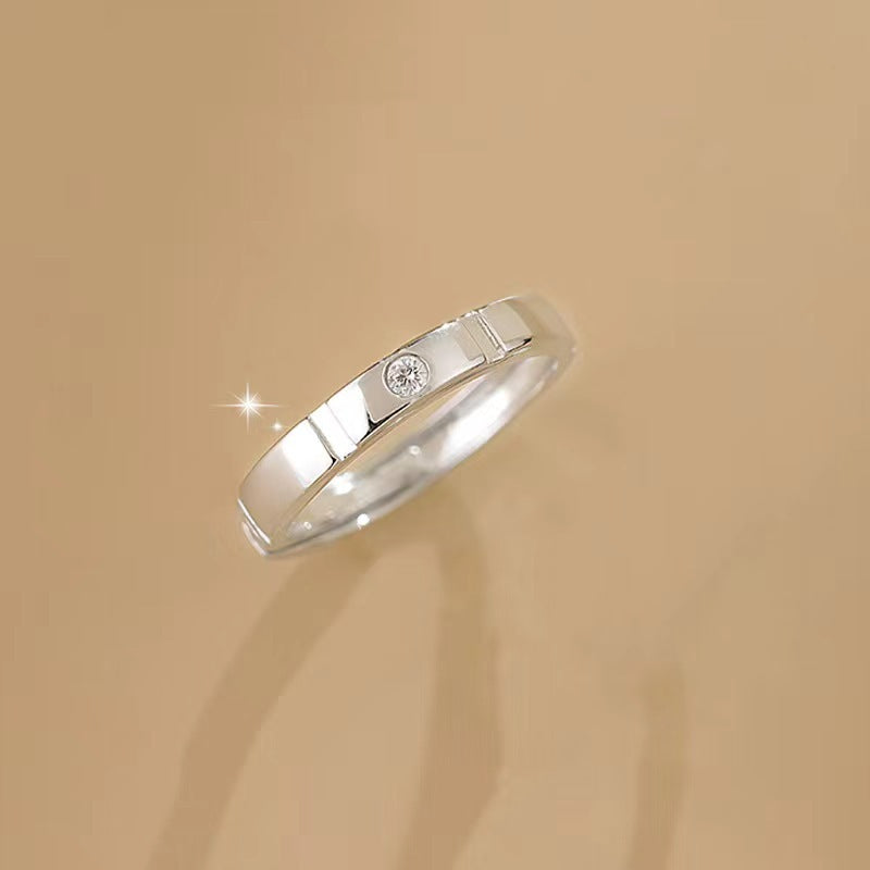 Men's Combination Stacked Single Trendy Open-end Personality Rings