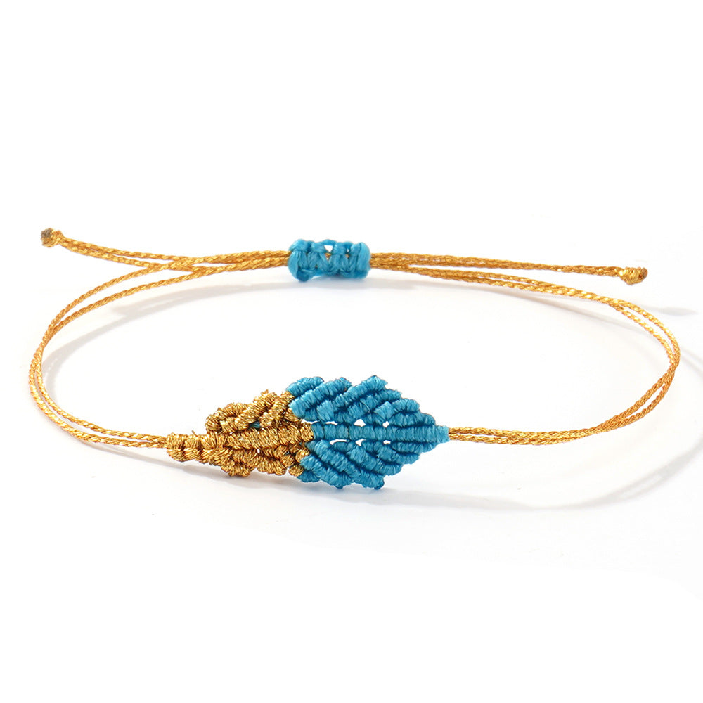 Pink Color Matching Multiple Pieces Adjustable Bracelets