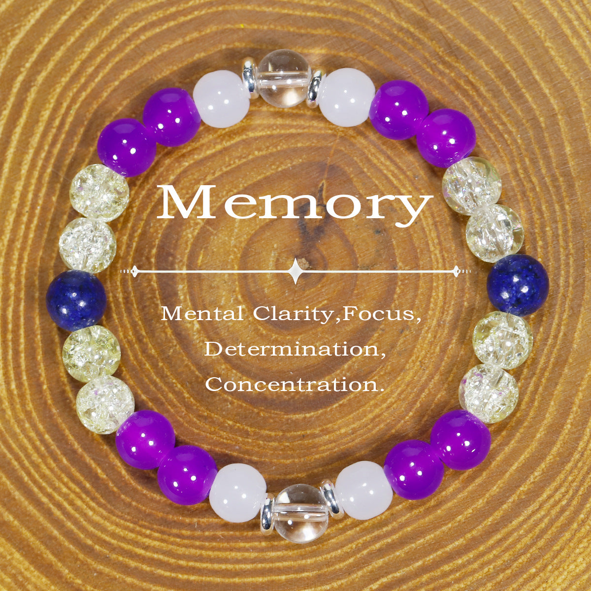 Tigereye Natural Stone Beaded Crystal Unisex Bracelet