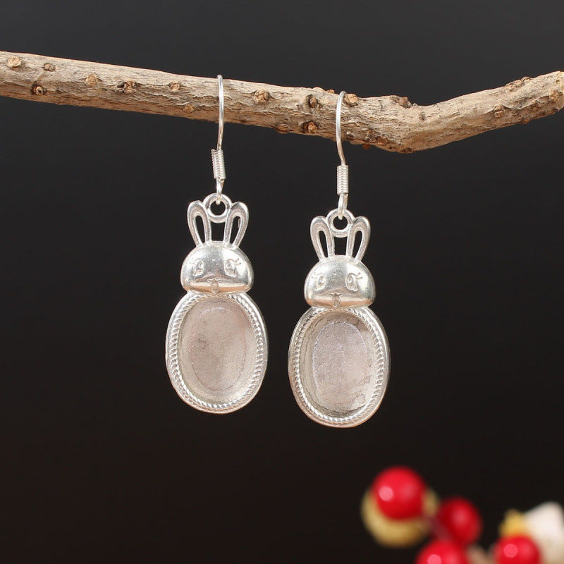 Ethnic Minority Style Handmade Miao Sier Earrings
