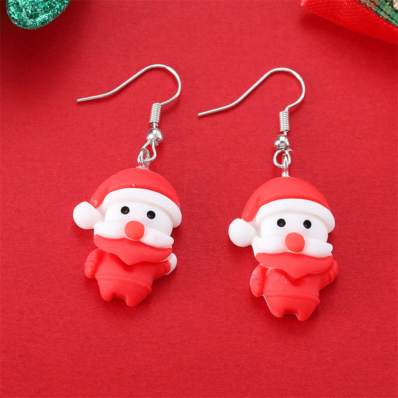 Creative Christmas Series Cute Fashion Exquisite Earrings