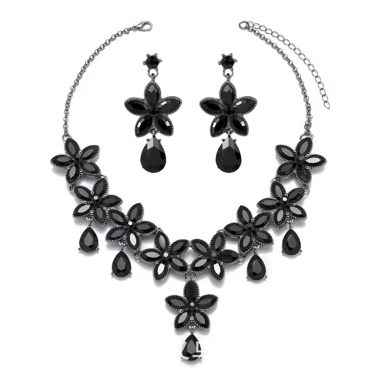 Unique Classic Stylish Cool Diamond Alloy Jewelry Set
