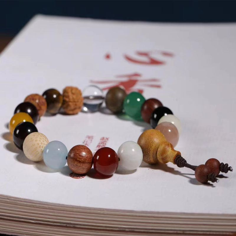 Women's & Men's Third Generation Wooden Beaded Bodhi Rosary Bracelets