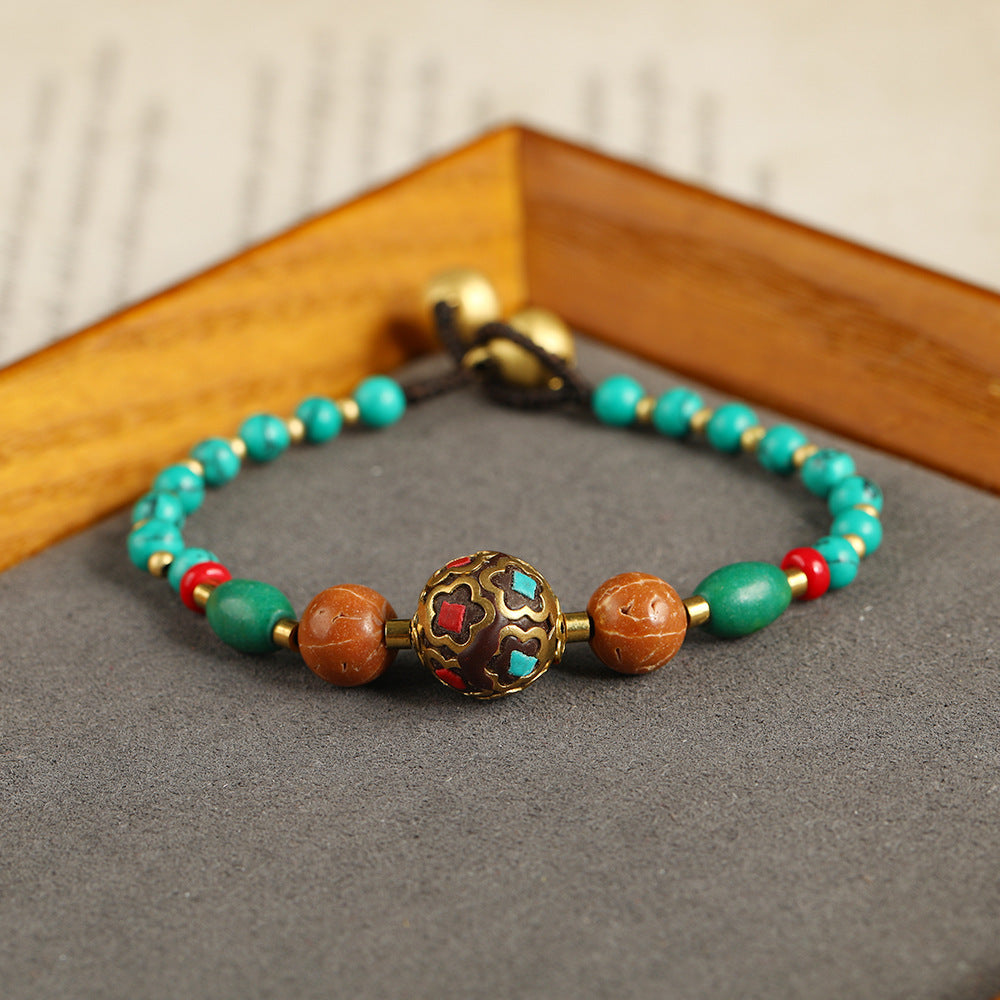 Nepal Beads Retro Simple Stylish Series Bracelets