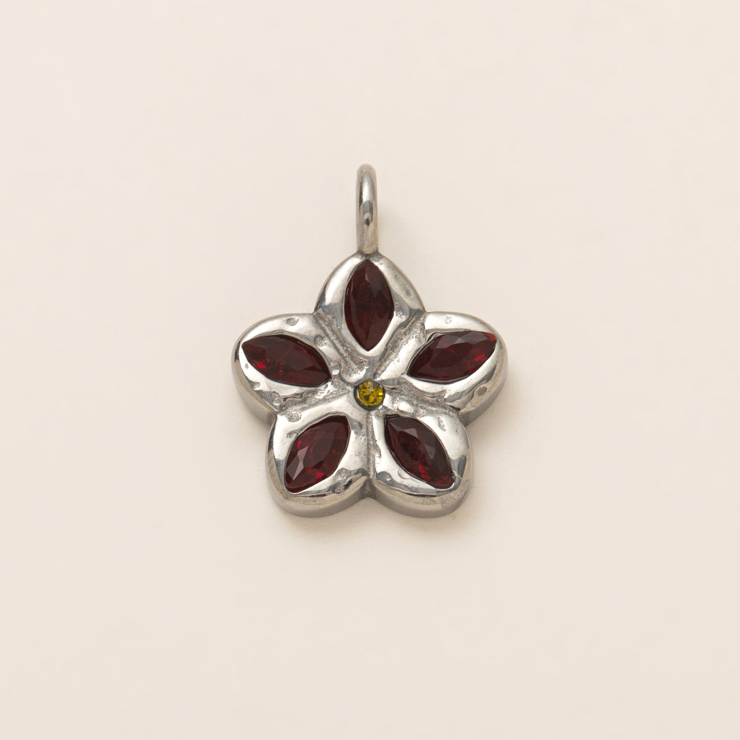 Stainless Steel Jeweled Furnace Vacuum Electroplating Necklaces