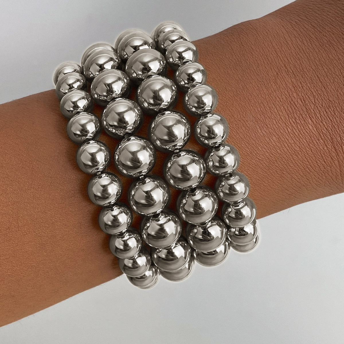 Sweet Cool Beaded Female Hot Niche High-grade Love Male Bracelet
