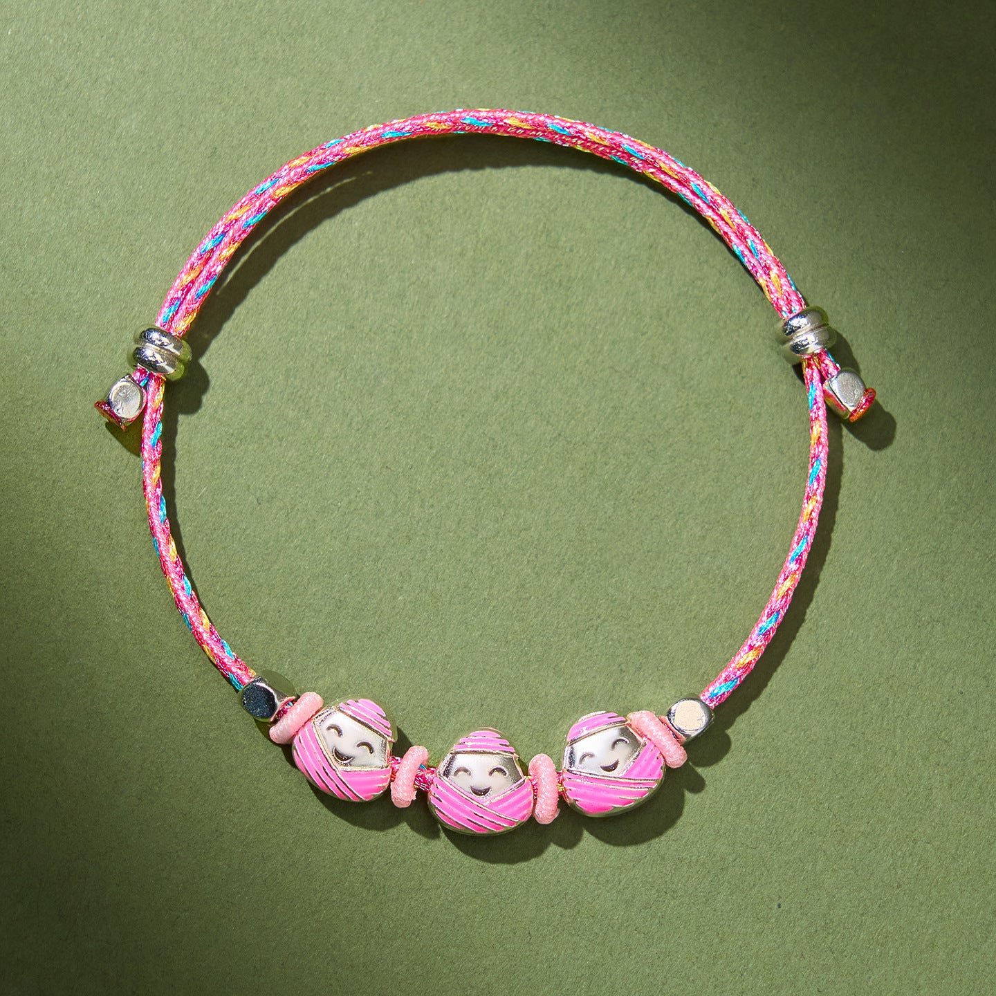 Festival Colorful Rope Ethnic Style Hand-woven Adult Small Sachet Carrying Bracelet