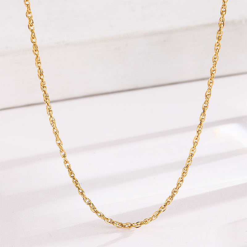 Female Summer Buckle Clavicle Accessories Light Necklaces