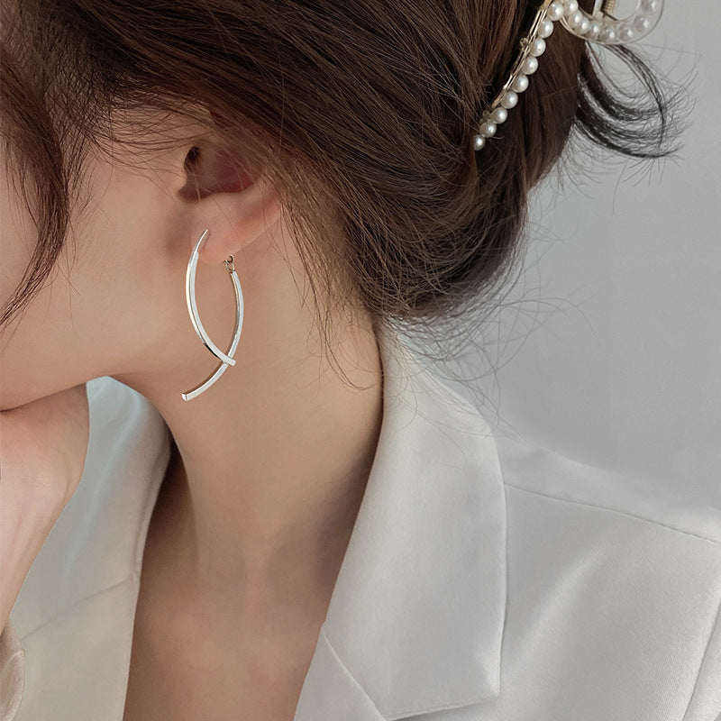 Unique Fashionable Temperament Niche Personality Design Earrings