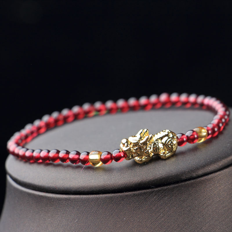 Women's Hand Plus Six Words Mantra Tibetan Buddha Beads Rings