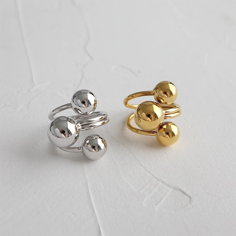Women's Fashion Irregular Planet Index Finger Adjustable Ring
