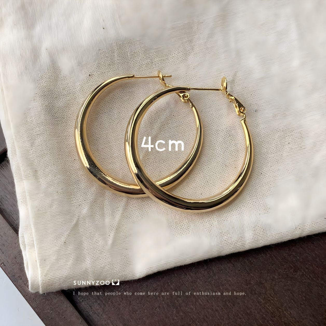 Women's Ear Square Round Face Light Luxury Rings