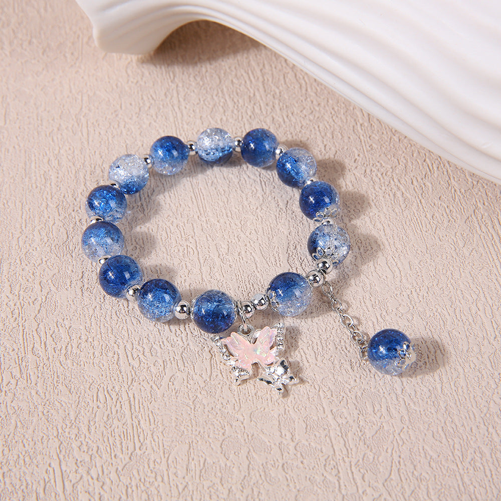 Beaded Design Hot Flower Crystal Trendy Bracelets