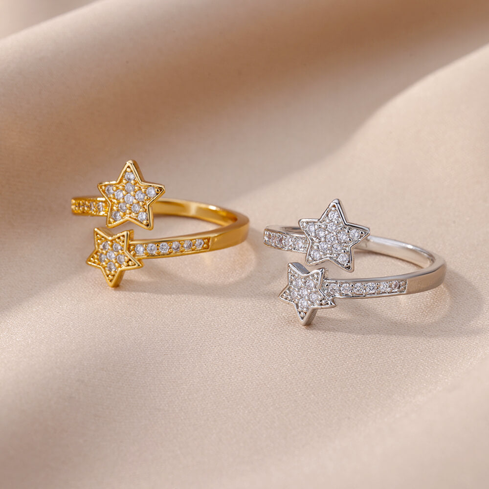 High Sense Niche Elegant Light Luxury Heart-shaped Index Finger Fashion Ring