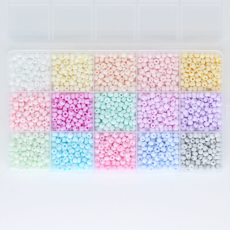 Beads Micro Glass Bead Solid Color Scattered Jewelry Accessories