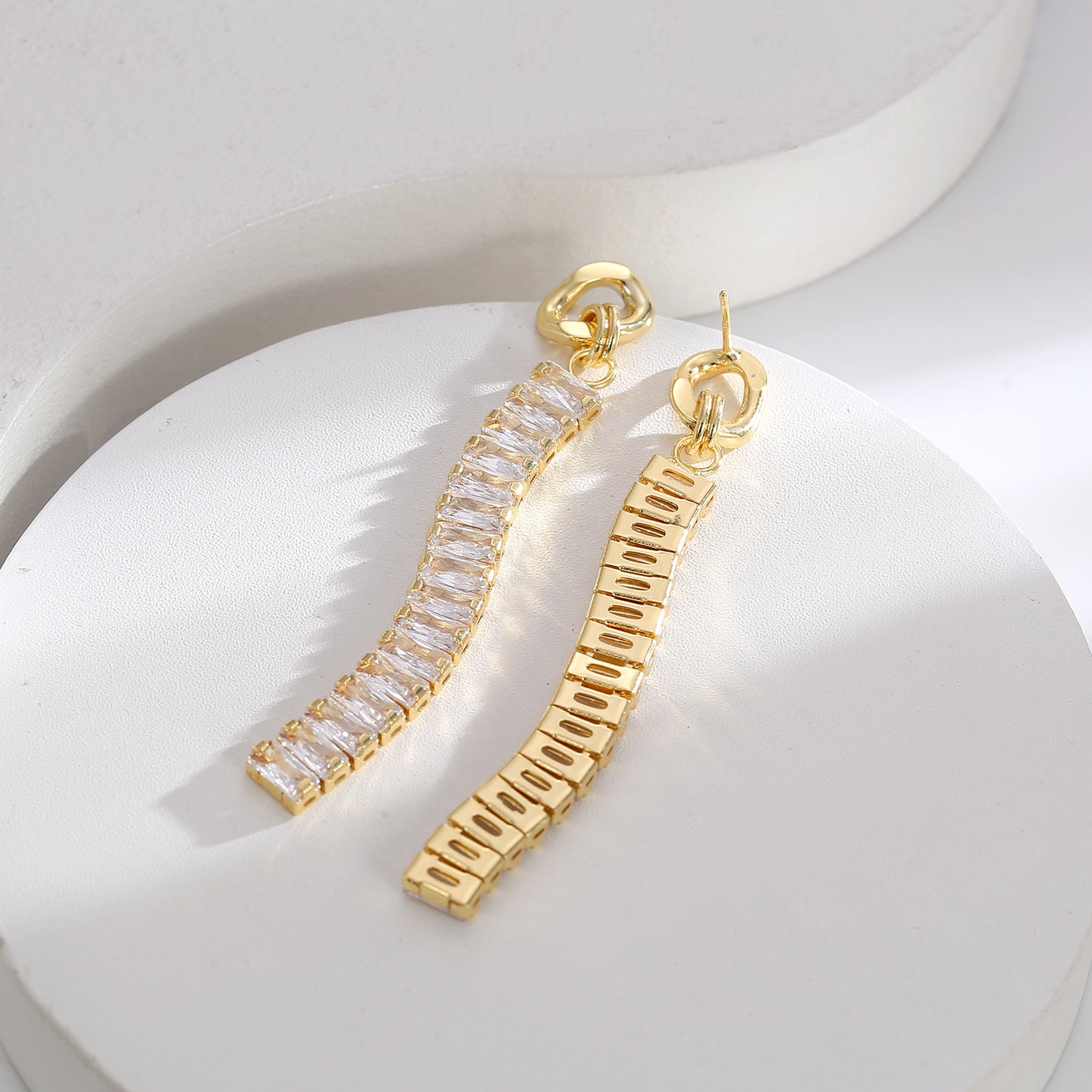 Women's Special Interest Light Luxury Elegant Zircon Earrings