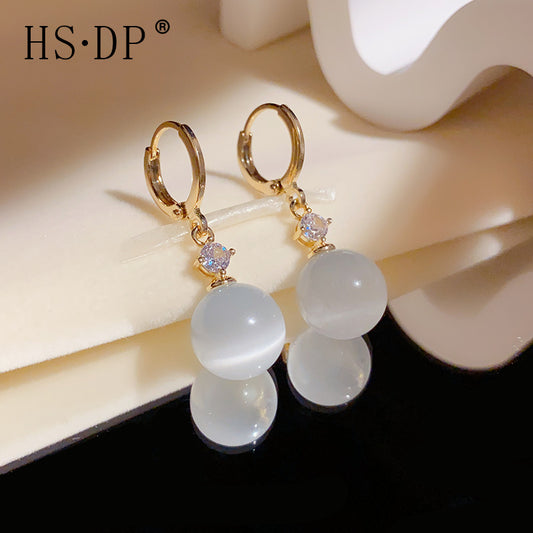 Clip Female Niche Design Artistic Clear Ear Buckle