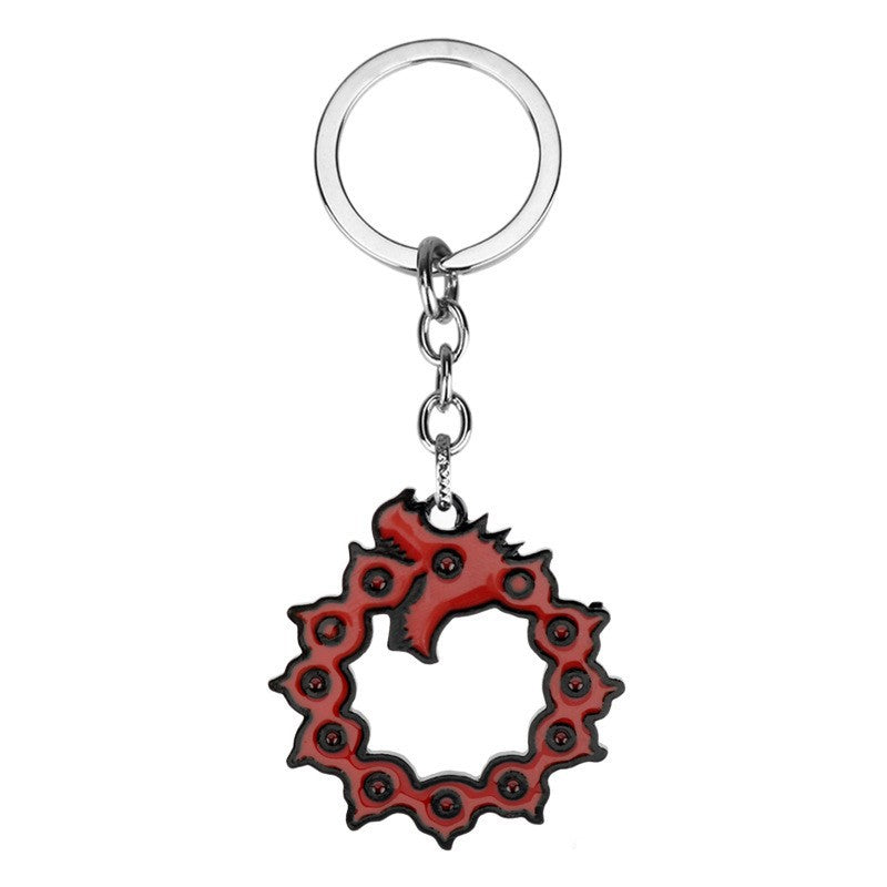 Peripheral The Seven Deadly Sins Tattoo Bite Tail Dragon Clothing Pendants
