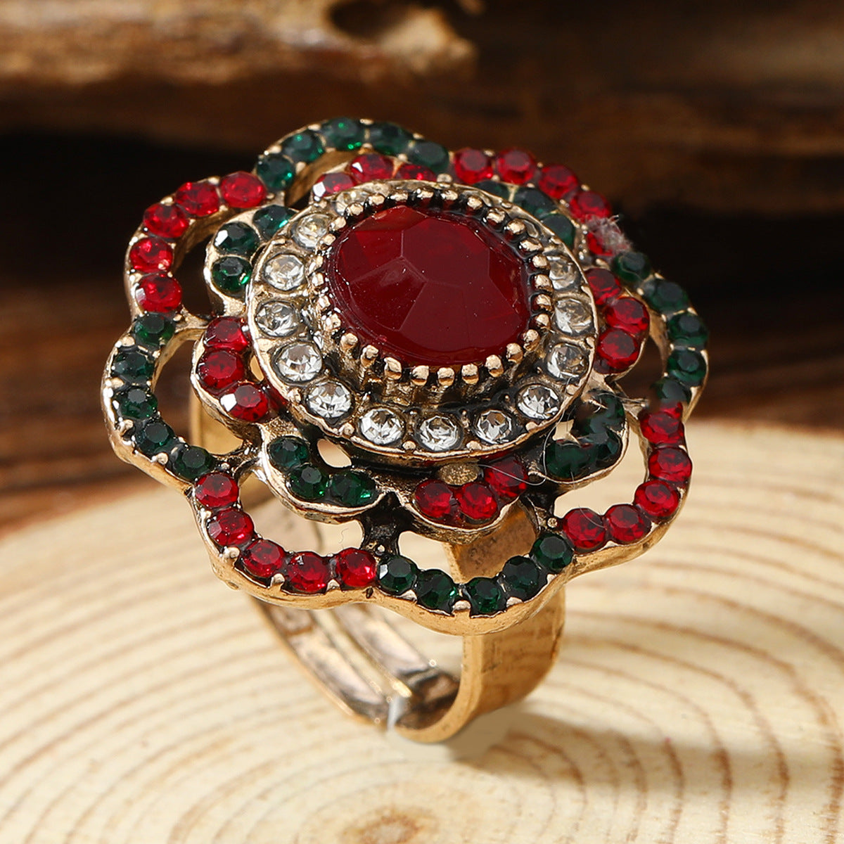 High Fashion Bohemian Ethnic Style Hollow Flower Earrings