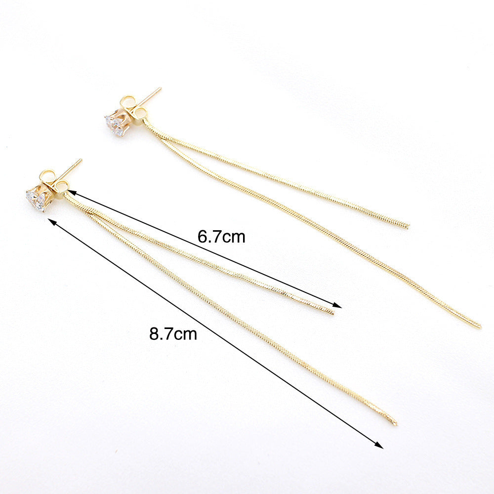Super Fairy Long Version Tassel Lines Rings