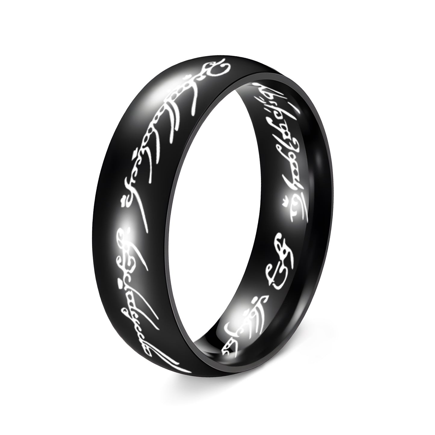 Women's & Men's Steel Couple The Lord Of Little Rings