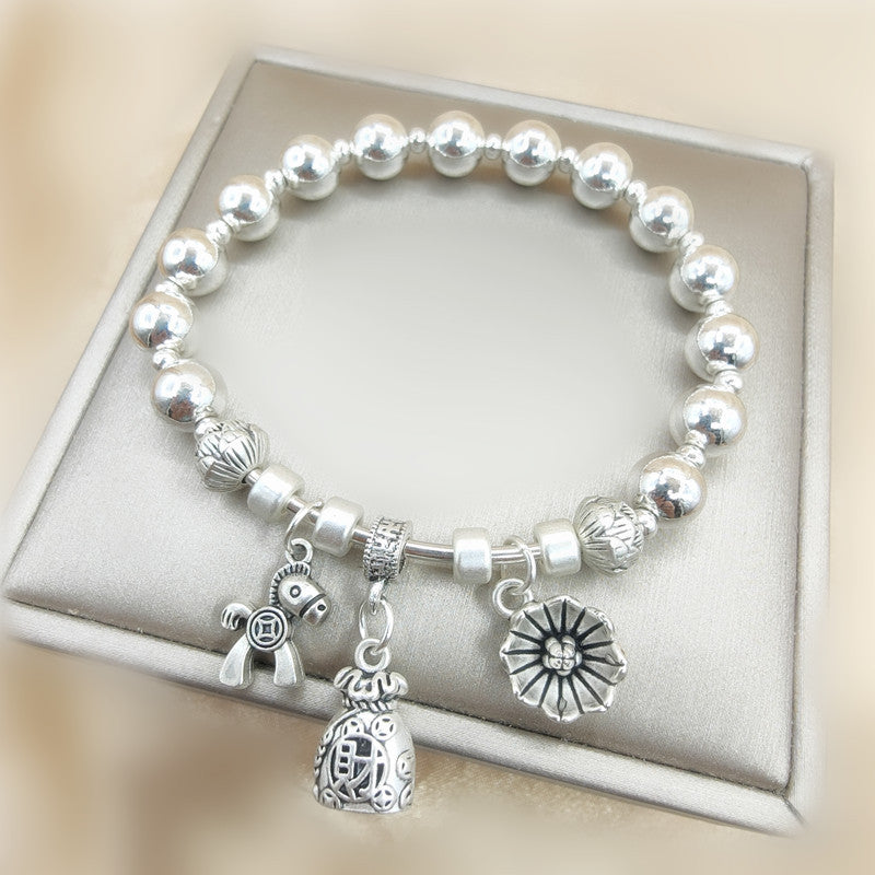 Retro Style Special Immediately Rich Flower Bracelets