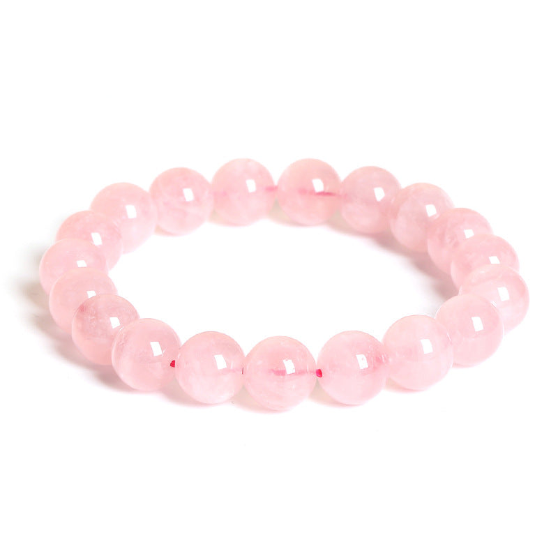 Women's Natural Jelly Horse Pink Crystal For Bracelets