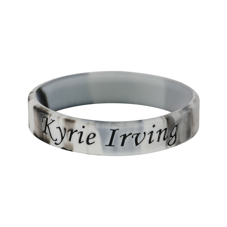 Star Concave Thickened Silicone Kobe James Basketball Bracelet