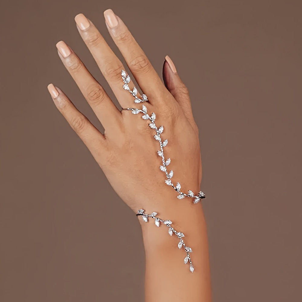 Rhinestone Simple Trendy Versatile Personality Street Shot Bracelets