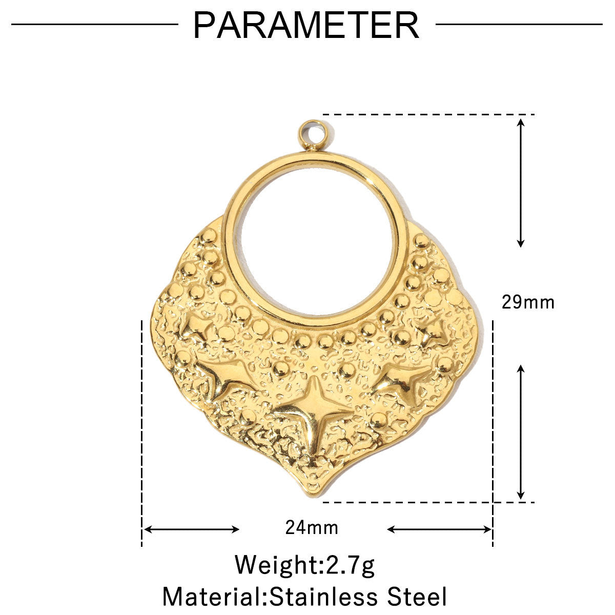 Style Retro Titanium Steel Female Garland Love Pendants