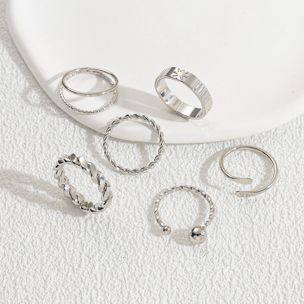 Women's Butterfly Open More Than Knuckle Sets Of Ring