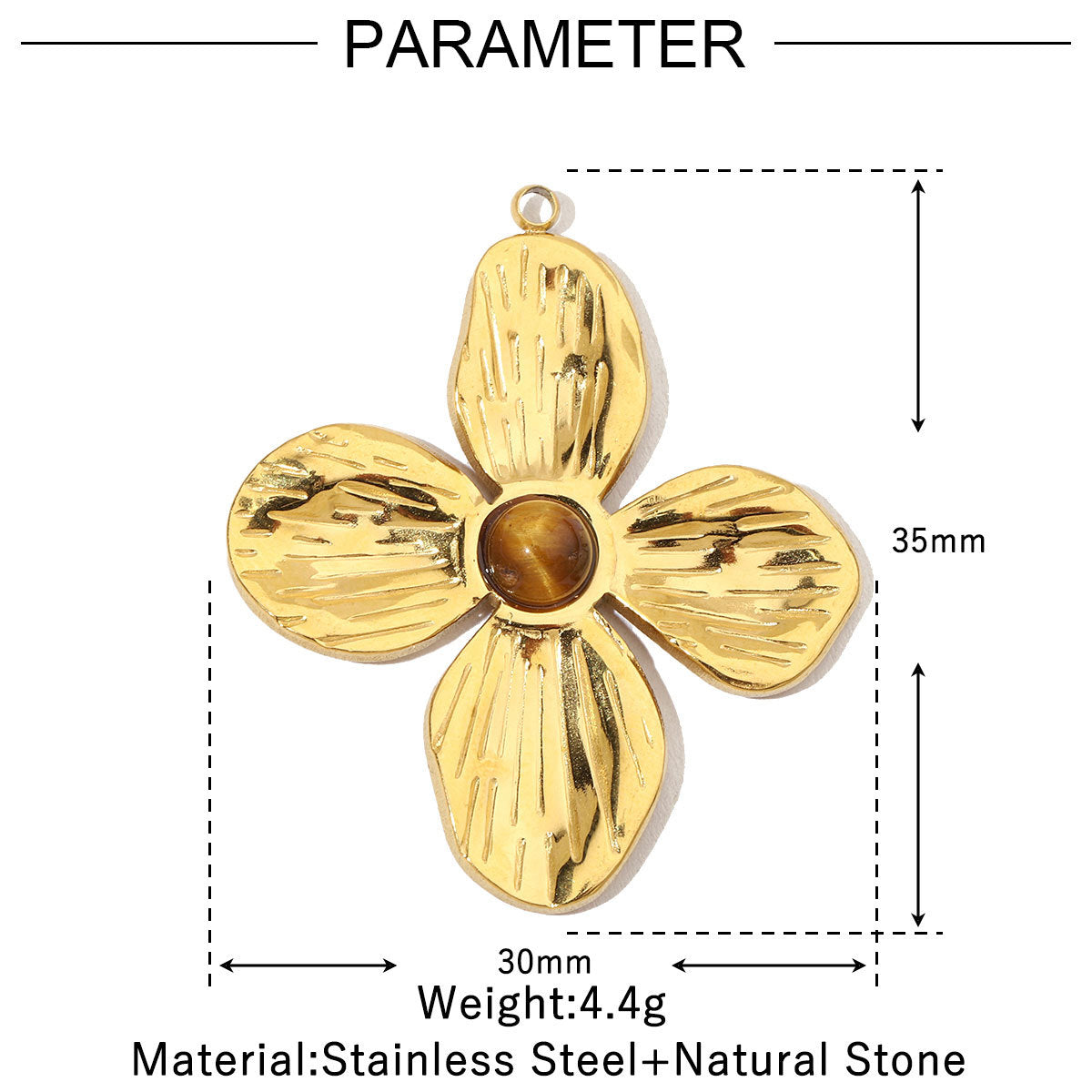 Style Retro Titanium Steel Female Garland Love Pendants