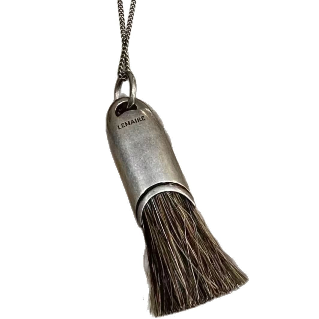Horse Mane Brush Long Temperamental Tassels Necklaces