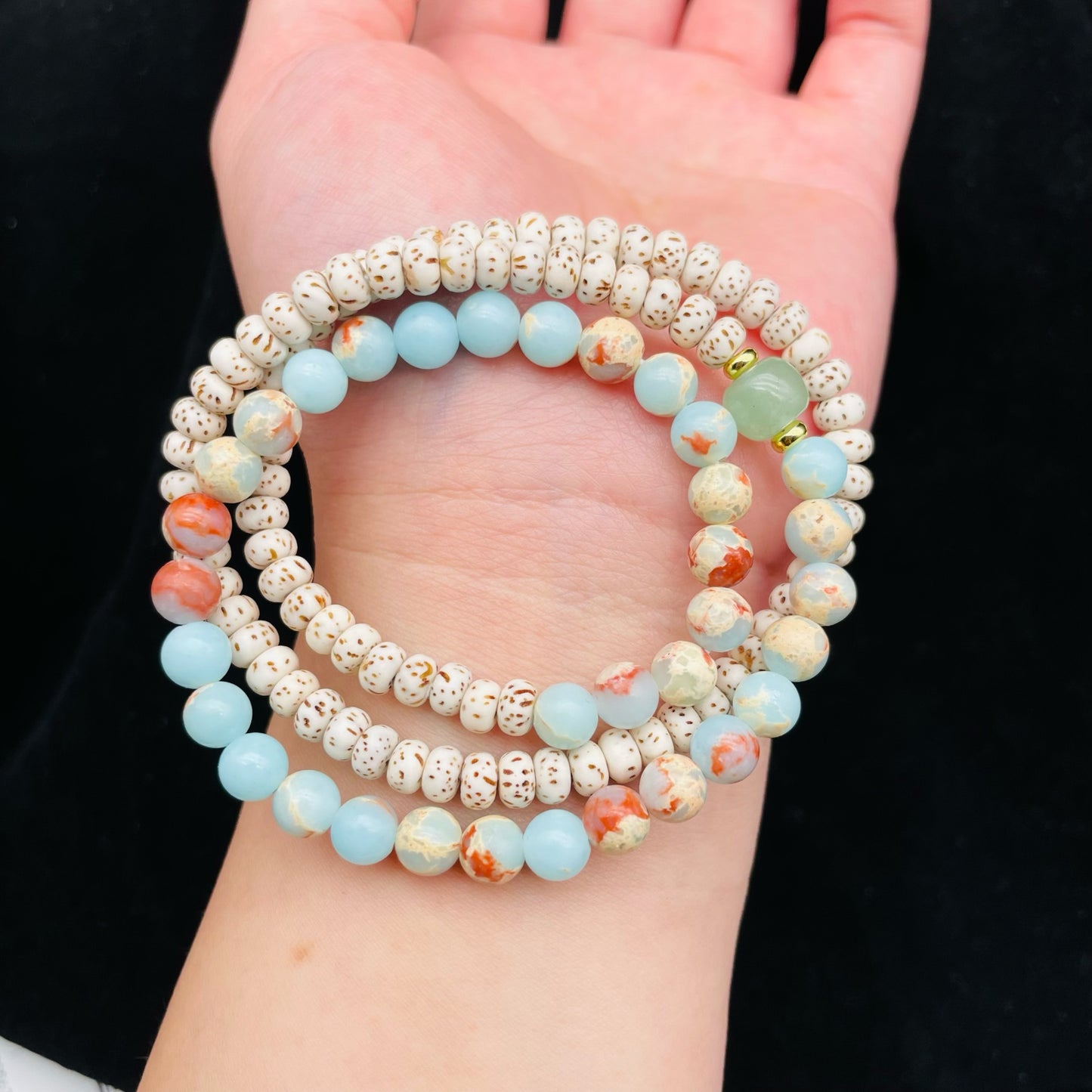 Women's Natural Bodhi Chinese Style With Seed Bracelets