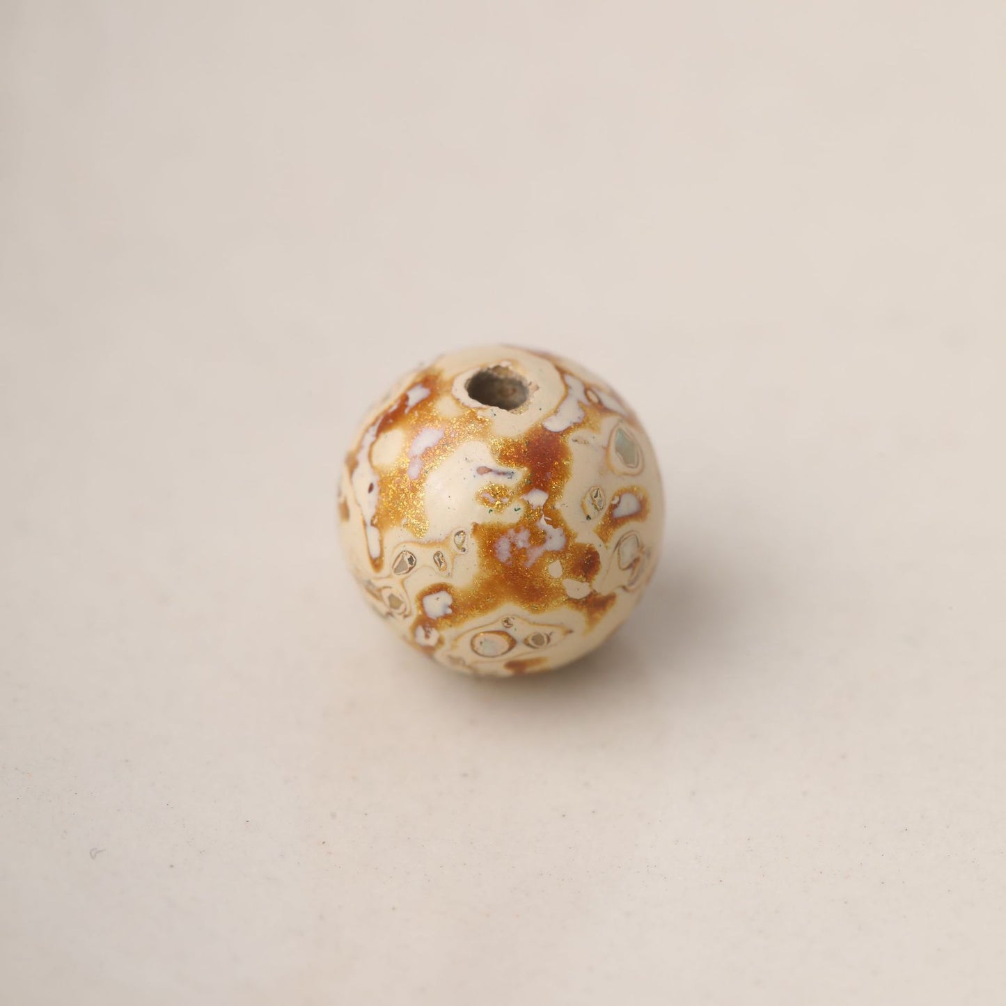 Paint Large Beads Inlaid Screw Scattered Single Bracelet