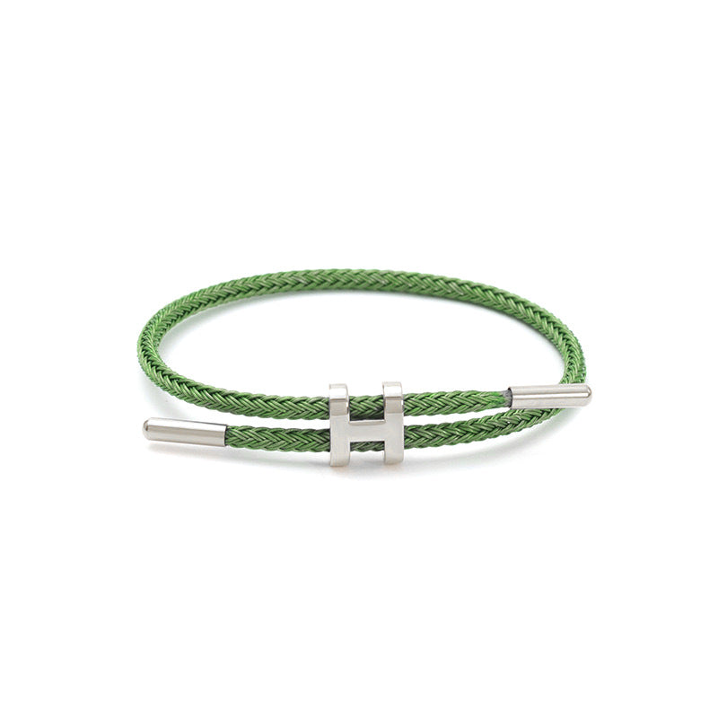 Wire Rope Adjustable Hard Pure Gold Accessory Bracelets