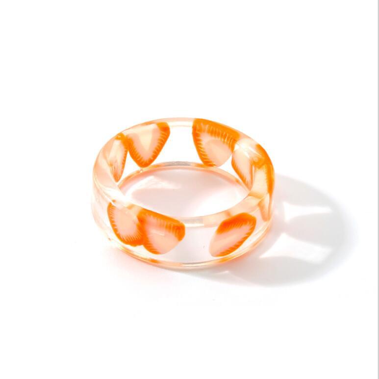 Fashion Creative Personalized Resin Popular Sale Rings