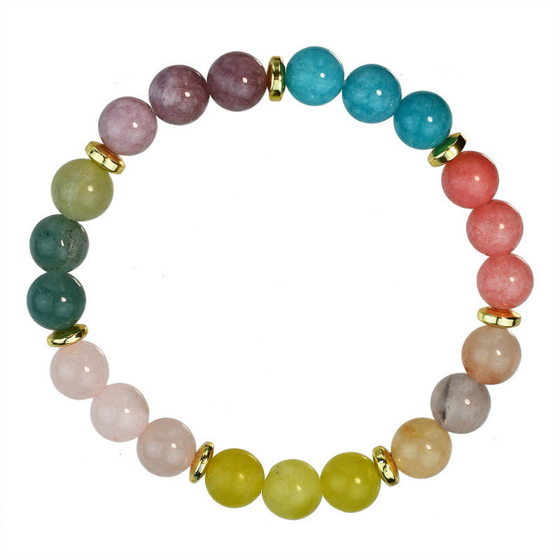 Ornament Natural Stone Geometric Beaded Gradient Bracelets