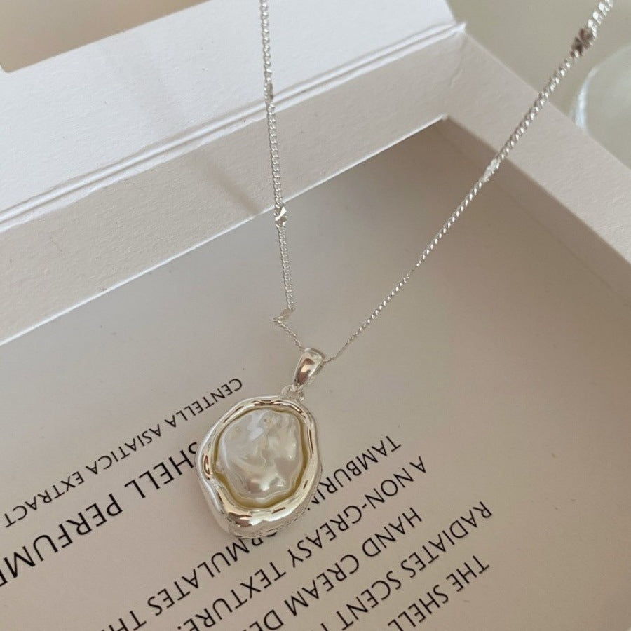 Women's Sier Light Luxury High-grade Design Clavicle Necklaces